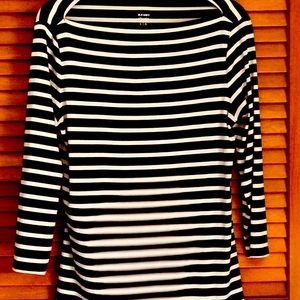 Old Navy-French Sailor Cut Top Size L